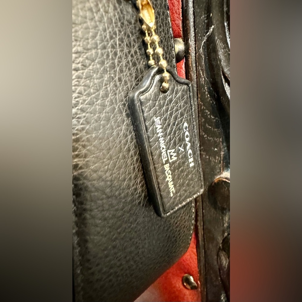 Coach x Jean-Michel Basquiat Kleo Shoulder Bag 17 - Picture 11 of 11